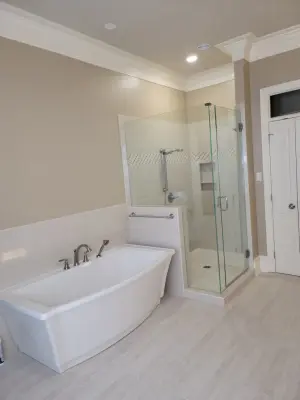 Contemporary Bathroom Renovation 2020 by J.C.D. Construction Services L.L.C.