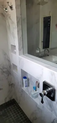 2020 Modern Update of Master Bathroom by J.C.D. Construction Services L.L.C.