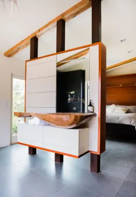 Seven and Seven Wooden Sink: Creation and Construction — Kitchen Remodeling project by Baucos Group, LTD. CO.