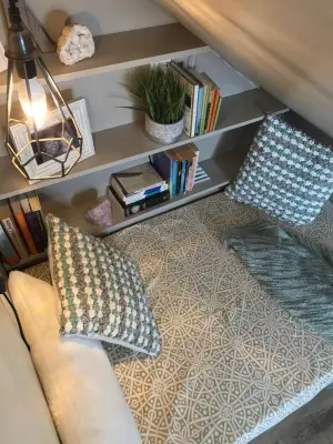 A Comfortable Corner for Reading - Asheville, NC by Align Design LLC