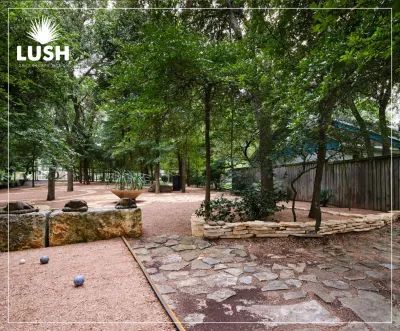 Laman Residence — Landscape Design project by LUSH GreenScape Design in San Marcos