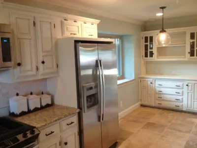 An entirely new kitchen on a budget — Kitchen Remodeling project by Knight Residential Services