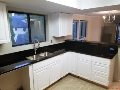 Premium Black Granite Countertop by Spokane Stone Creations LLC