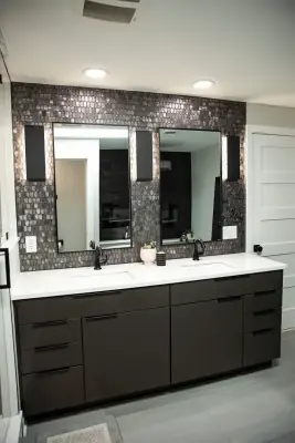 Opulent Spa-like Bathroom Escape by D.A. Home Improvement