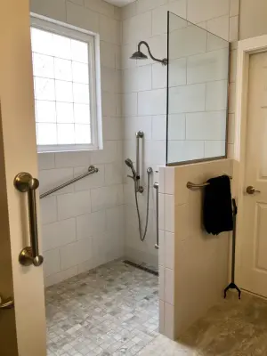 Inclusive Bath — Kitchen Remodeling project by The Bath Shop