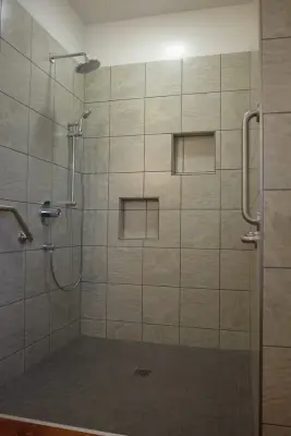 Accessible Bathroom Renovation — Kitchen Remodeling project by Justin Homes LLC