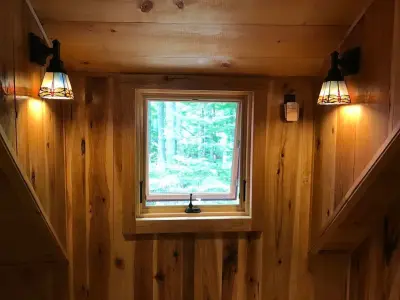 Adirondack Timber Lodge by Mark Frateschi Design Build