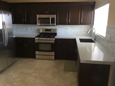 Before and After Showcase by Amos Tile LV
