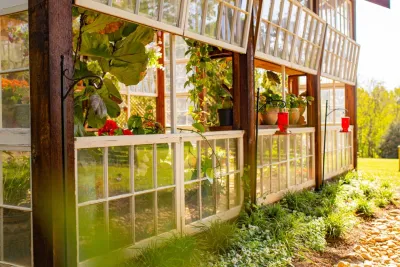 Greenhouse — Landscape Design project by Lynchburg Landscapes, Inc.
