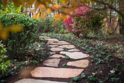 Stepping Stones — Landscape Design project by Lynchburg Landscapes, Inc.