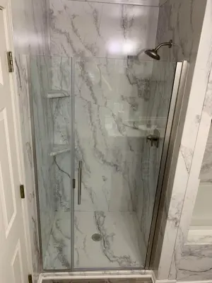 Shower and Tub Makeovers (Before and After) — Kitchen Remodeling project by Five Star Bath Solutions Of Oak Brook