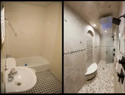 AJ bathing — Kitchen Remodeling project by Johnson Brothers Plumbing INC