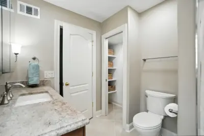 Incredible Bathroom Renovation by Tmc Construction Services INC
