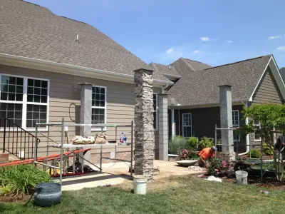 Slatted Patio Canopy by Old Dominion Innovations, Inc.