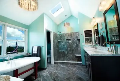 Water and Rock by Conrad Kitchen, Bath And Remodeling LLC