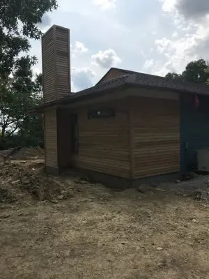 Cedar Siding for Archway Homes — Kitchen Remodeling project by HMP Construction Services, LLC