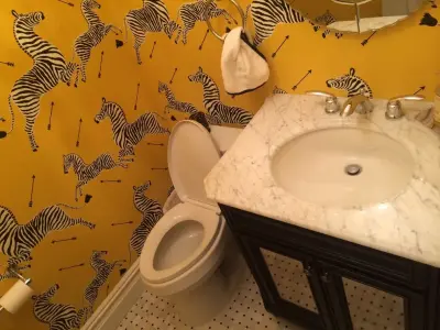 Diverse Powder Room Renovation by Argen Build