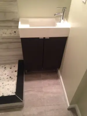 Contemporary Shower Upgrade by Argen Build