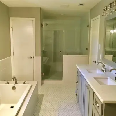 Arlington Restroom — Kitchen Remodeling project by Elegant Kitchen & Bath, LLC