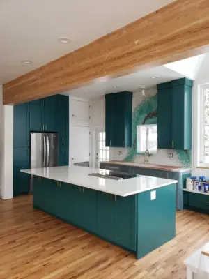 Custom Backsplash Kitchen Renovation by Colorado Kitchen & Bath Design