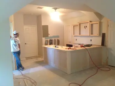 Attic to Entertainment Room Transformation by Casa Bella Design Build