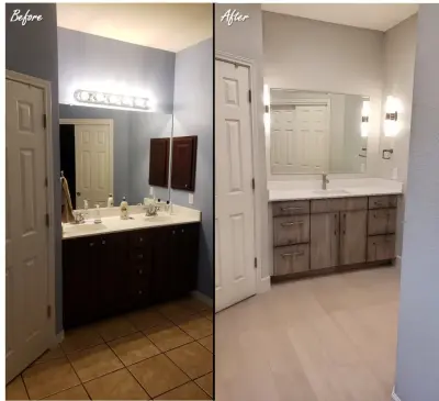 Avery Bathroom Renovation — Kitchen Remodeling project by 512 Remodel