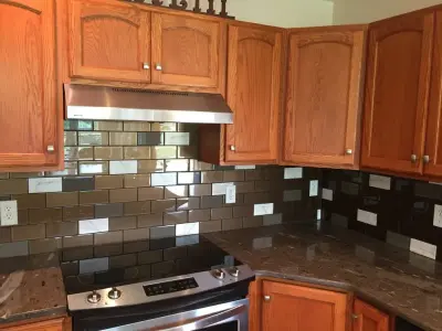 Wall Tile Design — Kitchen Remodeling project by Kelly Renovations