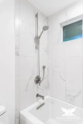 Restroom Renovation — Kitchen Remodeling project by Eagle Remodel & Construction