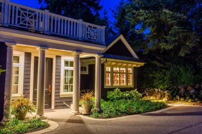 Mercer Island Waterfront Estate — Landscape Design project by Mark S. Garff, Landscape Architect