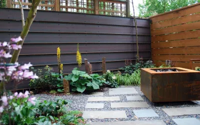 Edible Urban Oasis — Landscape Design project by Mark S. Garff, Landscape Architect in Seattle