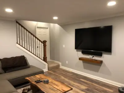 Basement Renovation by Fourteen Thirty Renovation, LLC