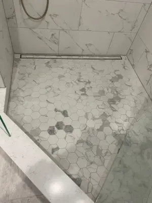 Luxury Bathroom in the Basement by Tmc Construction Services INC
