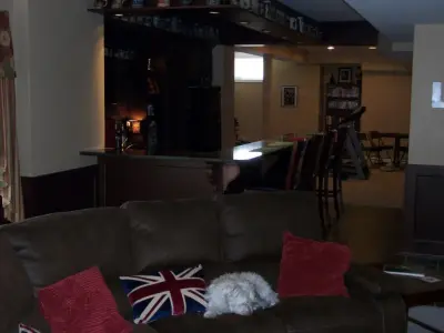 English Pub Basement Renovation — Kitchen Remodeling project by Craftsmen Home Improvements
