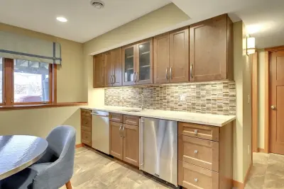 Shakopee Fountain Way Basement by Sarah Bernardy Design, LLC