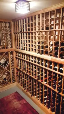 Cellar Revamp by Belle Ville Design Build