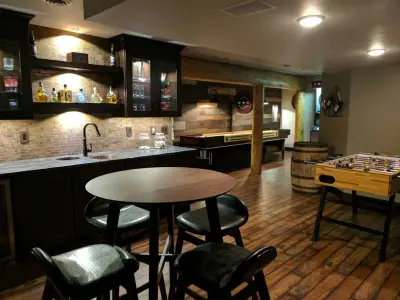 Basement Renovation and Design — Kitchen Remodeling project by VKB Homes, LLC