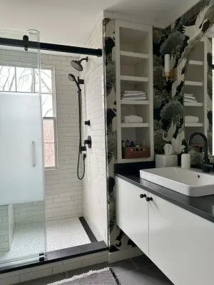 Bathroom Renovation by Belle Ville Design Build