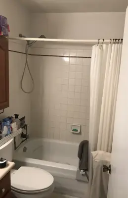 Tub Renovation (Before and After) — Kitchen Remodeling project by Five Star Bath Solutions Of Oak Brook