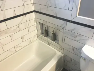 Dark Vanity Surface — Kitchen Remodeling project by Jim Carver & Sons Home Improvements
