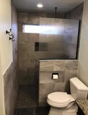 Restroom Renovation — Kitchen Remodeling project by D.R. Construction