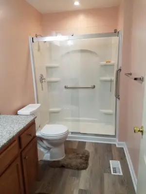 Restroom — Kitchen Remodeling project by Romans Home Improvement Llc
