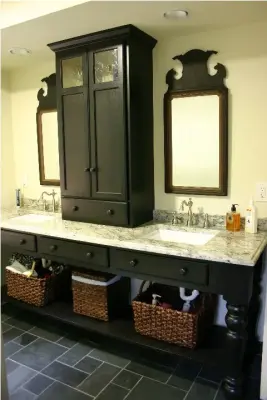 Restrooms — Kitchen Remodeling project by Carver Creek Woodworks