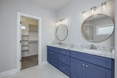 Restroom Flooring and Shower — Kitchen Remodeling project by America's Best Carpet And Tile