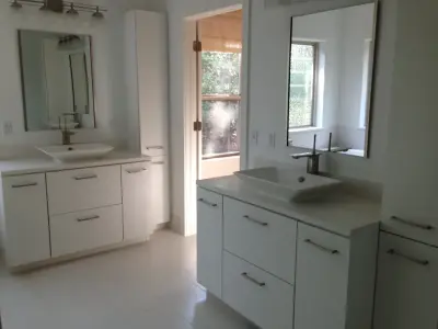 Restroom Showcase — Kitchen Remodeling project by CARR "The Kitchen & Bath TEAM