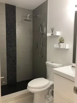 Restroom in Plantation FL by Paradise Remodeling & Design LLC