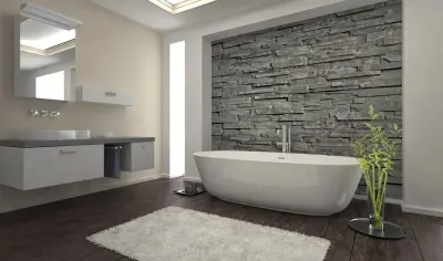 Modern Bathtub by Refresh And Build