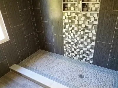 Peachtree Corners, GA Restroom Project by JW Design LLC