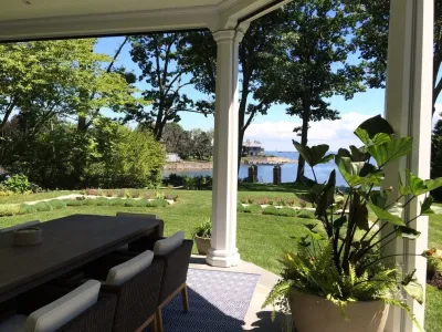 Matteson Landscape Architecture - Outdoor Lighting Installation in Fairfield, CT