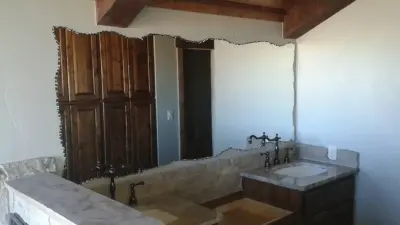 Fragmented Glass and Mirror Artistry — Kitchen Remodeling project by Ideal Mirror And Glass Inc