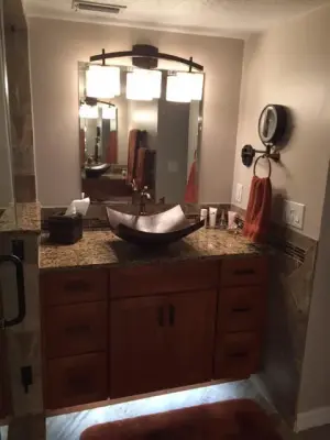 Yorktowne Cabinetry Bathroom Initiatives — Kitchen Remodeling project by Apollo Kitchen & Bath